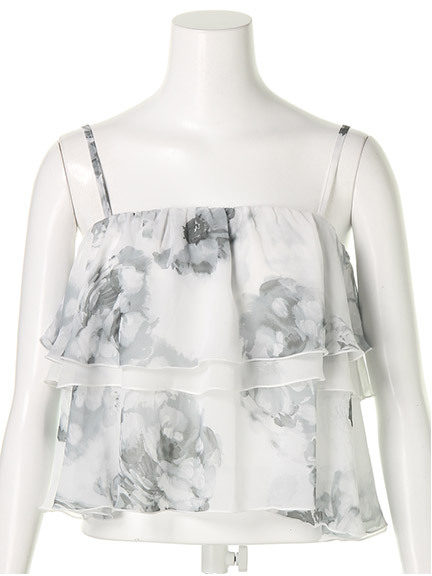 Bubble　Flowerシフォンキャミ