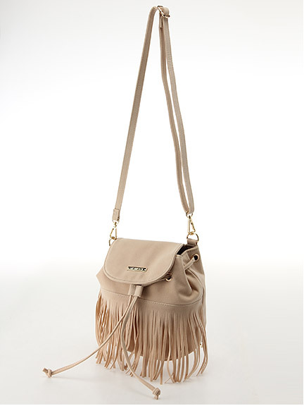 スエード×フリンジ2wayBAG