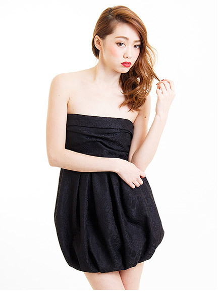 BIGリボンコクーンベアワンピース