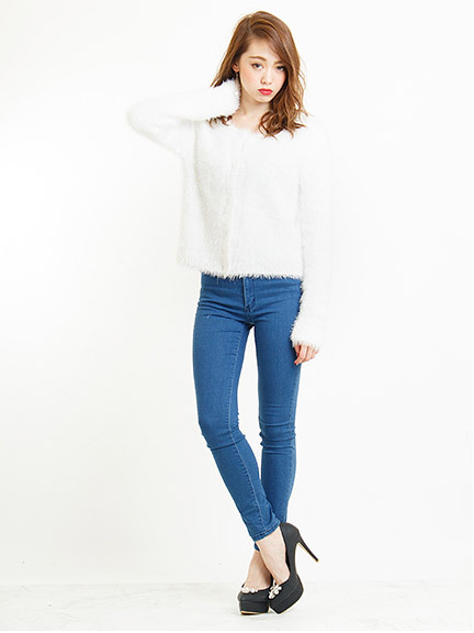 ハイストレッチスキニーパンツ