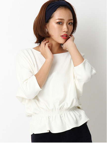 シャーリングドルマントップス