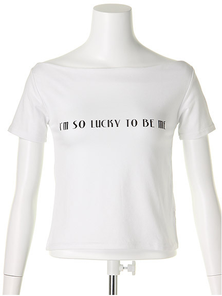 リップラインネックトップス