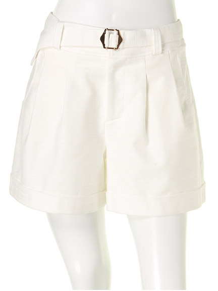 ベルト付サファリショートパンツ